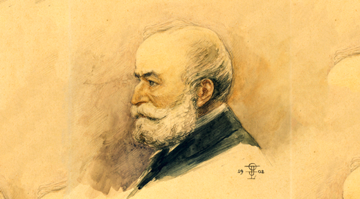 Portrait Émile Gaillard - 1902