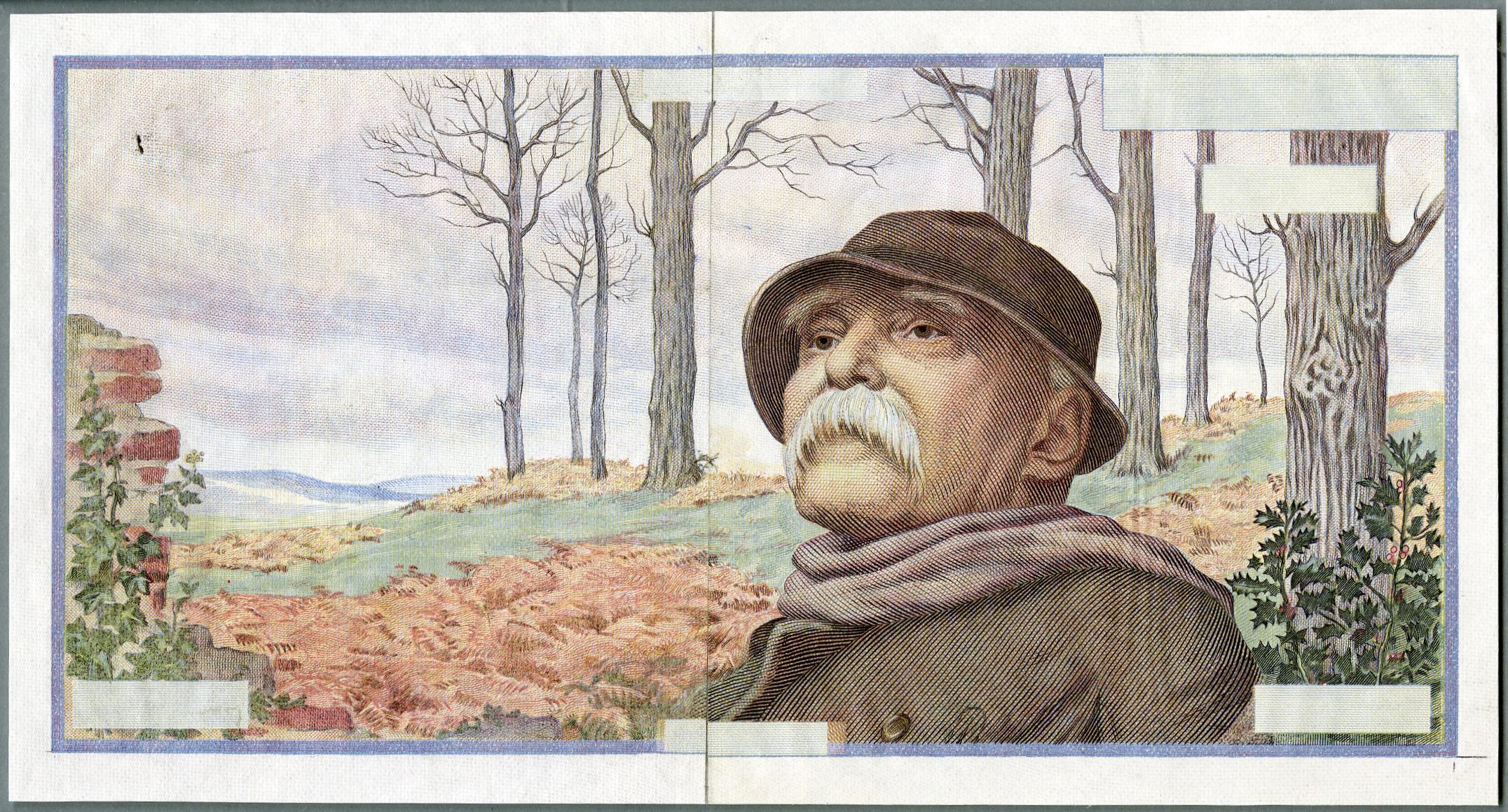 Billet Clemenceau, 1957, recto