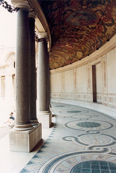 Petit Palais courtyard