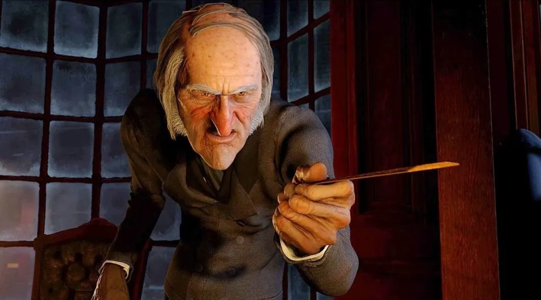 Projection « Le drôle de Noël de Scrooge »