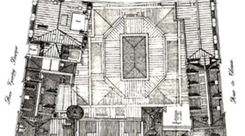 Hôtel Gaillard - Plan toiture Hôtel Gaillard - Plan toiture