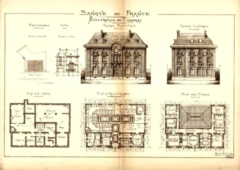 Cambrais branch plans Cambrais branch plans
