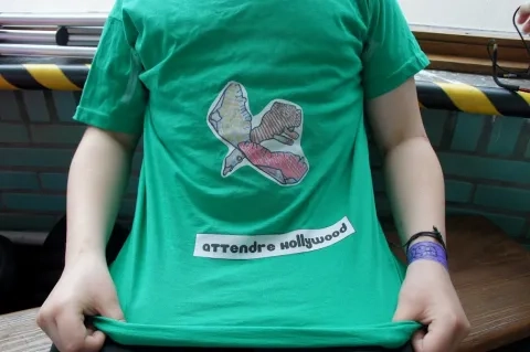 Tee-shirt argent Tee-shirt argent